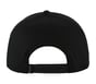 Skechers Kicks Baseball Hat, ZWART / ROZE, full image number 1