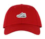 Skechers Kicks Baseball Hat, ROOD / BRUIN, full image number 2