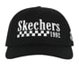 Racer Baseball Hat, BLACK, full image number 2