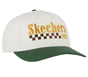 Racer Baseball Hat, OLIVE / BEIGE, full image number 3