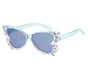 Butterfly Sunglasses, TEAL / MULTI, full image number 0