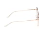 Square Retro Sunglasses, TRANSPARENT, full image number 5