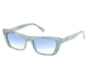 Elevated Cateye Marble Gradient Sunglasses, BLUE, full image number 0