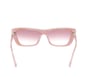 Elevated Cateye Marble Gradient Sunglasses, PINK, full image number 3