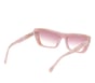 Elevated Cateye Marble Gradient Sunglasses, PINK, full image number 4