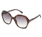 Geometric Tortoise Sunglasses, BRUN, full image number 0