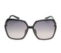 Geometric Classic Sunglasses, SCHWARZ, full image number 1