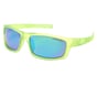 Square Matte Crystal Sunglasses, VERDE, full image number 0