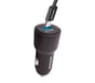 30W USB-C Car Charging Kit, BLACK, full image number 3