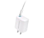 20W USB-C Wall Charging Kit, WHITE, full image number 2