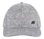 Space Dye Baseball Hat, LIGHT GRAY, full image number 2