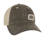Frayed S Trucker Hat, BROWN, full image number 3