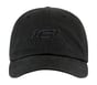 Skechers Washed Dad Hat, BLACK, full image number 2