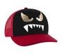 Skechers Monster Eyes Trucker Hat, RED, full image number 6