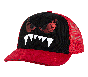 Skechers Monster Eyes Trucker Hat, RED, full image number 0
