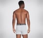 Skechers 3 Pack Jersey Boxer Briefs, BLACK / WHITE / GRAY, full image number 1