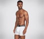 Skechers 3 Pack Jersey Boxer Briefs, BLACK / WHITE / GRAY, full image number 4