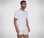 Skechers 3 Pack of Crew Neck Tee Shirts, BLACK / WHITE / GRAY, full image number 4