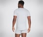 Skechers 3 Pack of Crew Neck Tee Shirts, BLACK / WHITE / GRAY, full image number 5