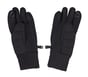 Quilted Nylon Touchscreen Winter Gloves - 1 Pack, BLACK, full image number 1