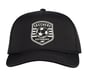 SKECHERS SIDELINE HAT, BLACK, full image number 2