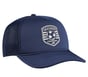 SKECHERS SIDELINE HAT, NAVY, full image number 4