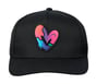 Jason Naylor: Love Trucker Hat, BLACK, full image number 2