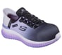 Skechers Slip-ins Work: Tilido - Ombray, CZARNY / FIOLETOWY, full image number 3