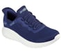 Skechers Slip-ins: BOBS Sport Squad Chaos, BLEU MARINE, full image number 3