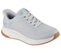 Skechers Slip-ins: BOBS Squad 4 - Staple Look, LIGHT GRAY, full image number 3