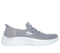 Skechers Slip-ins: GO WALK Flex - Zabby, GRAY / LIGHT BLUE, full image number 0