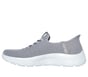 Skechers Slip-ins: GO WALK Flex - Zabby, GRAY / LIGHT BLUE, full image number 4