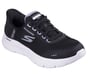 Skechers Slip-ins: GO WALK Flex - Clear Creek, NERO / MALVA, full image number 3