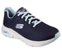 Skechers Arch Fit - Big Appeal, NAVY / LIGHT BLUE, full image number 3