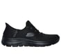 Skechers Slip-ins: Summits - Diamond Dream, ZWART, full image number 0