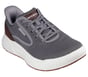 Skechers Slip-ins Relaxed Fit: Cyrus - Shaw, GRAY, full image number 3