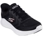 Skechers Slip-ins: GO WALK Now - Payton, BLACK / WHITE, full image number 3