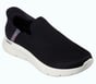 Skechers Slip-ins: GO WALK Flex - No Hands, SCHWARZ / GRAU, full image number 3