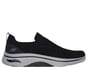 GO WALK Arch Fit 2.0 - Knitted Relief, BLACK / GRAY, full image number 0