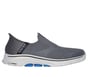 Skechers Slip-ins: GO WALK 7 - Easy On 2, GRIS ANTHRACITE / BLEU, full image number 0