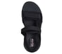 Skechers Slip-ins: GO WALK 7 Sandal - Ken, BLACK / RED, full image number 1