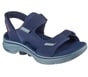 Skechers Slip-ins: GO WALK 7 Sandal - Ken, BLAU / ORANGE, full image number 3