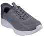 Skechers Slip-ins: Skech-Lite Pro - Primebase, CHARCOAL/BLUE, full image number 3