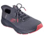 Skechers Slip-ins RF: Edgeride - Raygo, GRIS ANTHRACITE / ROUGE, full image number 3