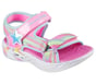 Unicorn Dreams Sandal - Dreamy Unicorns, PINK / MULTI, full image number 3