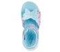 Jumpsters Sandal - Butterfly Brights, AQUA / MULTI, full image number 1