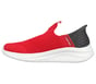 Skechers Slip-ins: Ultra Flex 3.0 - Smooth Step, CZERWONY  /  CZARNY, full image number 4