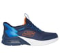 Skechers Slip-ins: Microspec Max - Brisk-Stripe, MARINE / BLAUW, full image number 0