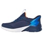 Skechers Slip-ins: Microspec Max - Brisk-Stripe, NVBL, full image number 4