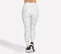 GO FLEX RIB Floral Mirage Full Length High-Waisted Legging, SILVER / GRAY, full image number 1